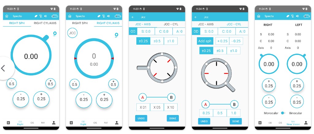 3nethra Specto app screenshots